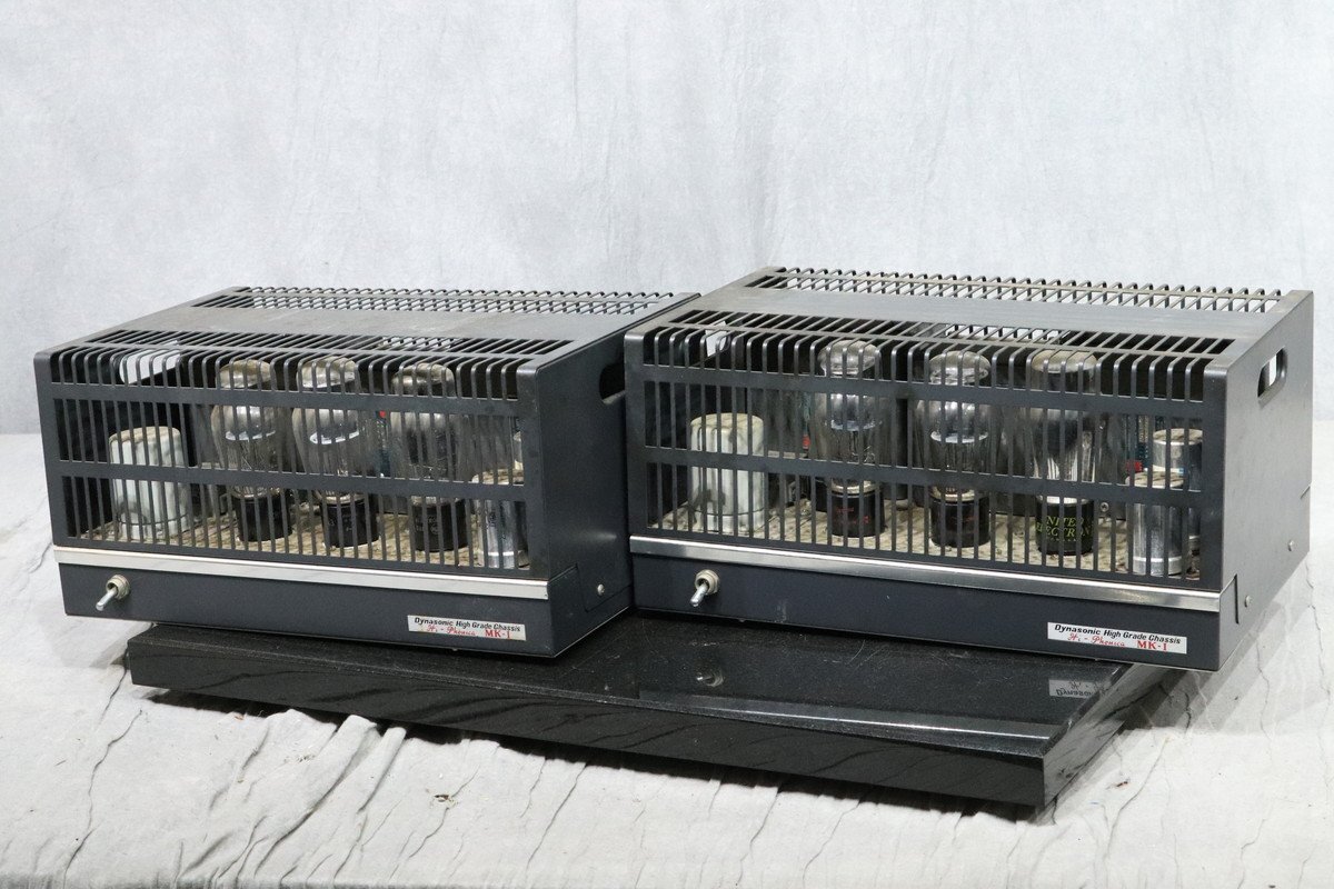 完動 DYNASONIC hi-phonica MK-Ⅱ 6GA4 プッシュ管球式 ステレオメイン