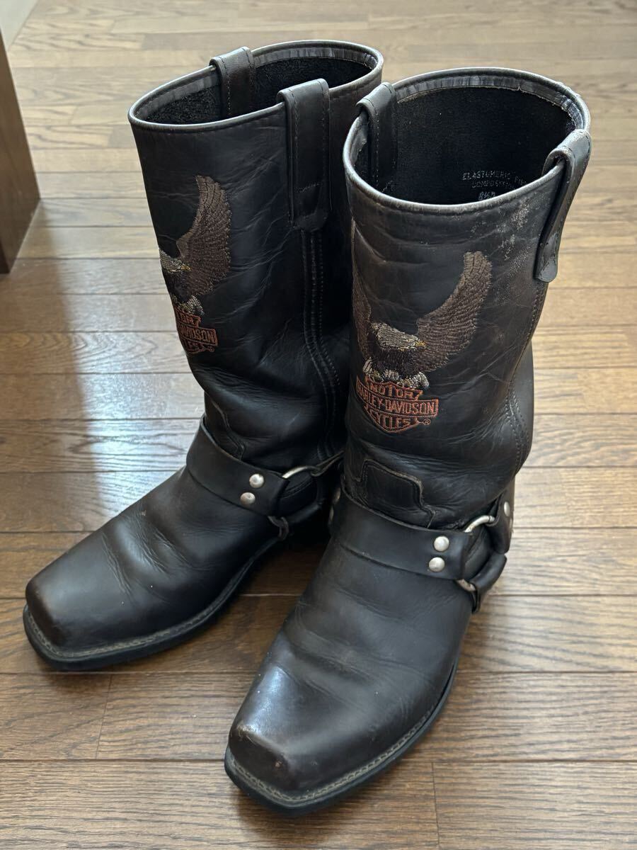 HARLEY DAVIDSON ハーレーダビッドソン】エンジニアブーツ スティール