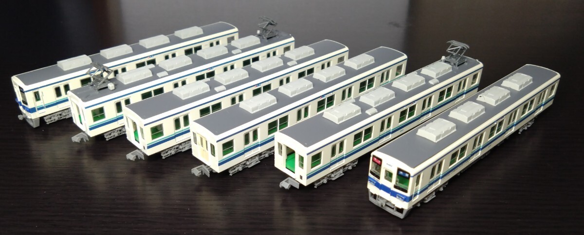 鉄コレ東武8000系 8163F野田線（アーバンパークライン） 6両セット N化