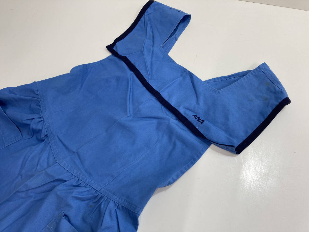 【新品未開封】ANA 8代目　エプロン 新品】☆ANA☆全日空 客室乗務員 CA 夏用制服 8代目 未使用品 エプロン