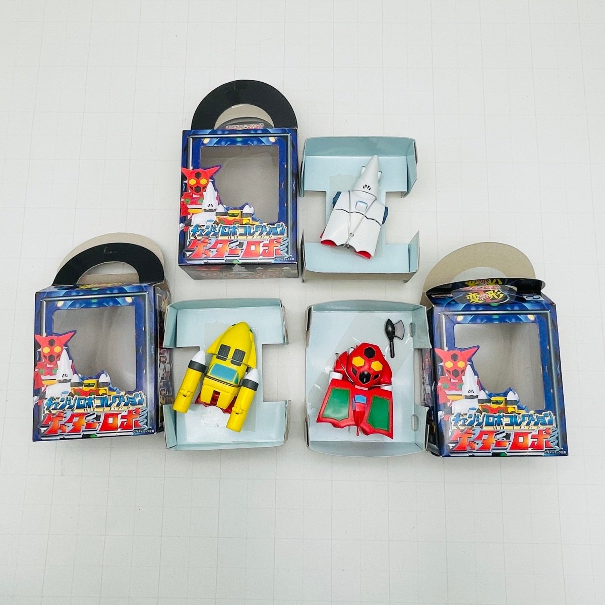 バンプレスト チェンジロボコレクション ゲッターロボ ゲッター1・2・3