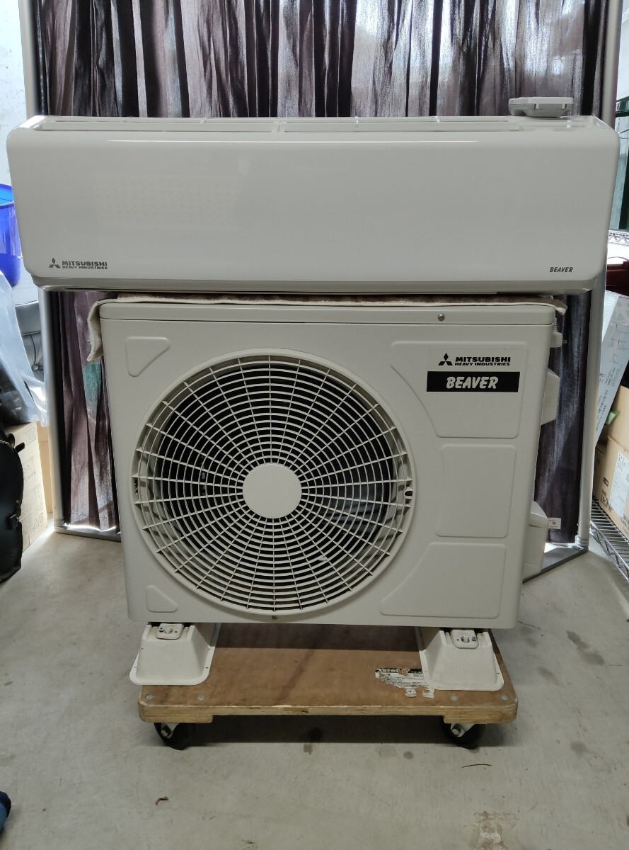 中古】三菱 MITSUBISHI ビーバーエアコン 8-12畳 SRK28ZJ-W クーラーの
