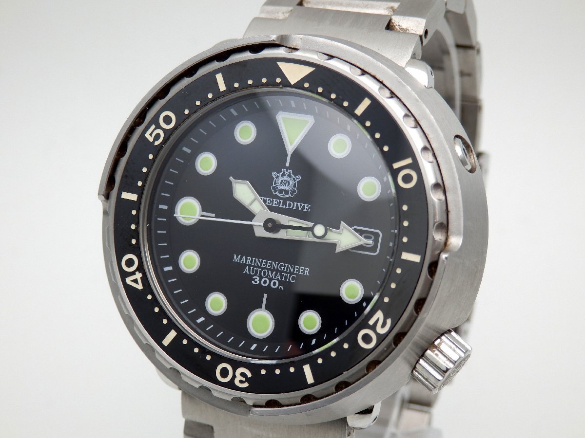未使用に近い】SEIKO MOD ノーチラス オマージュ NH35 自動巻 機械式