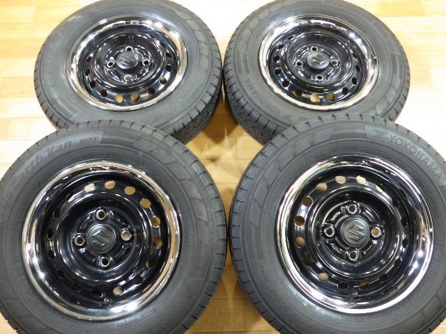 新車外し 送料無料【スズキ ハスラー 純正 スチールホイール用