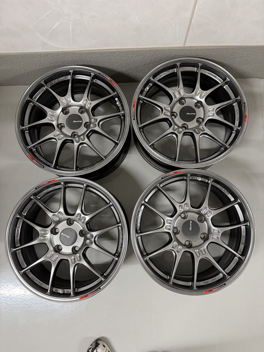kyowa レーシング　メッシュ　ホイール 17インチ 7J PCD100 ４穴 美品！KYOWAレーシング 17インチ 7J+40 100 4H SSR メッシュ風