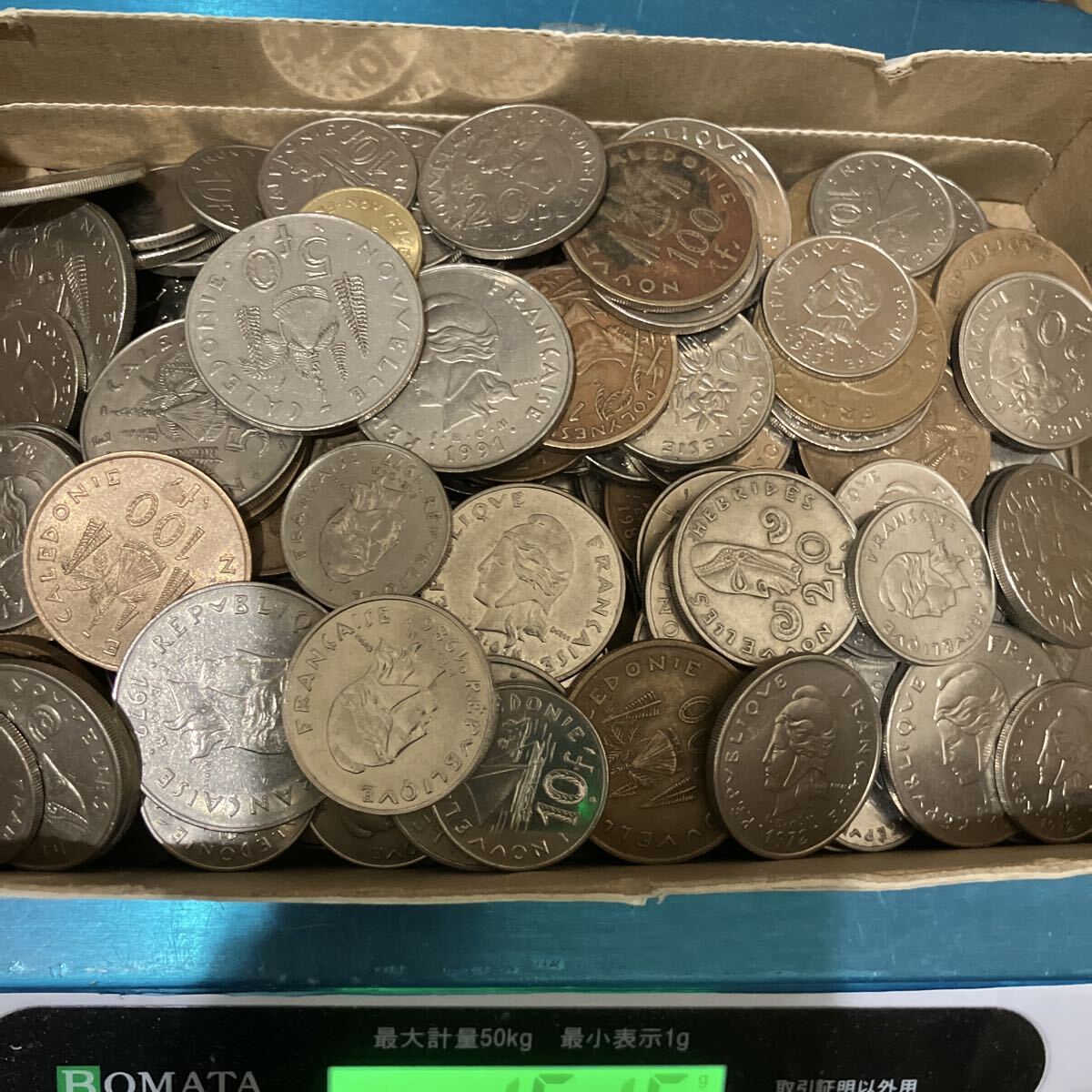 外国紙幣】☆1円～ 超大量 71000パシフィックフラン CFPフラン XPF
