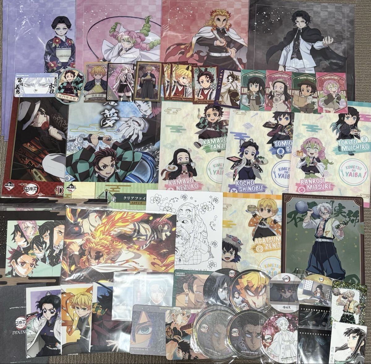 新品】鬼滅の刃 柱集結!3層仕様クリアファイル OP オープニング 冨岡