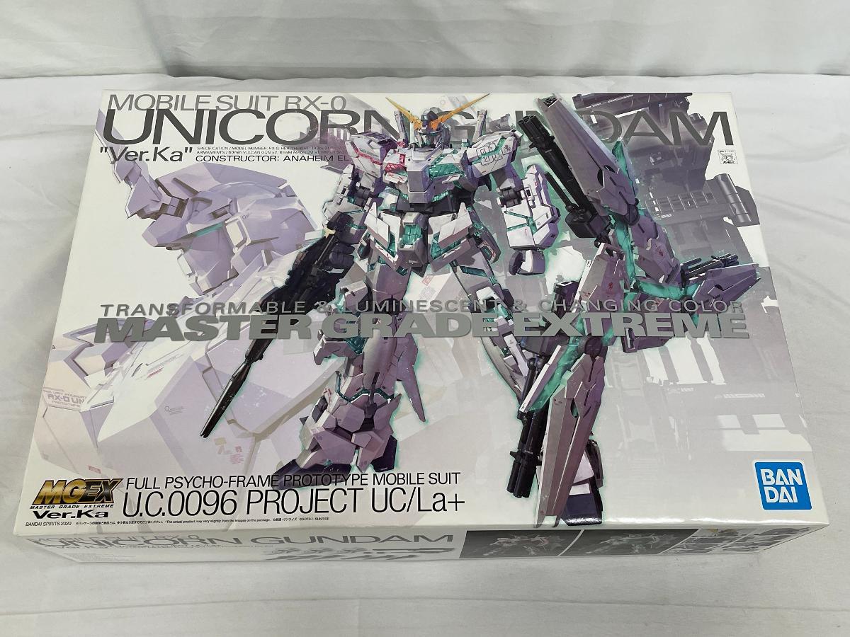 MG RX-0 ユニコーンガンダムHDカラー+MSケージ+専用固定台座付き！送料