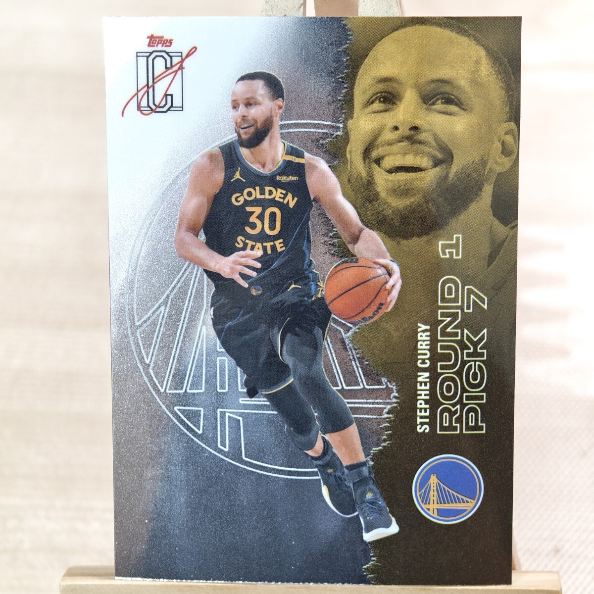 新品】ステフィン・カリー 直筆サインフォト/写真 NBA ウォリアーズの