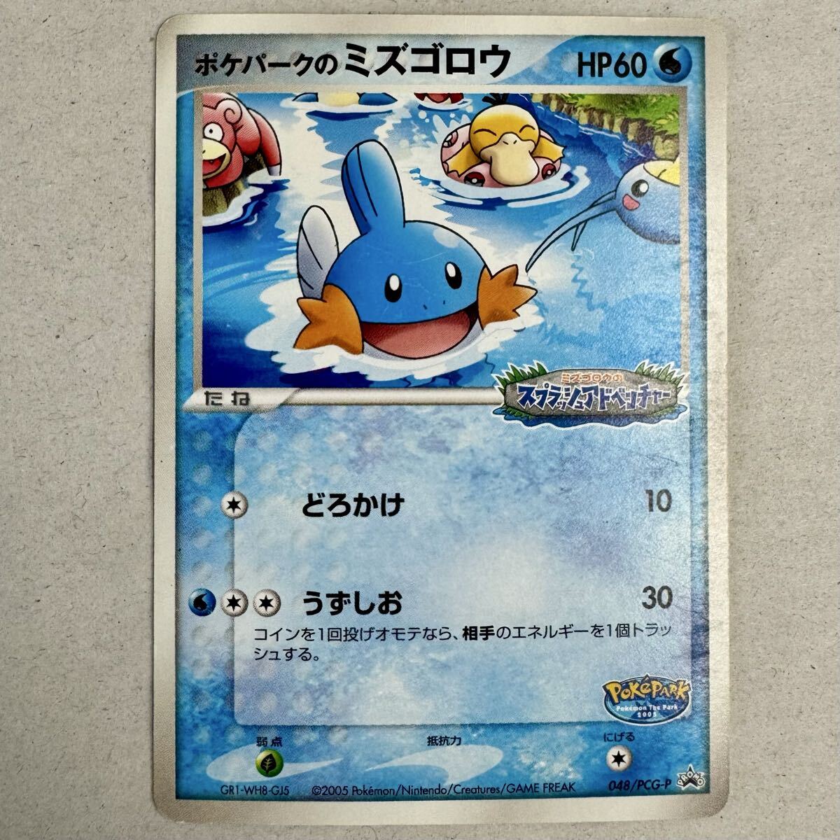 ポケモン ポケパーク 2005 ミズゴロウ ギミック キーホルダー