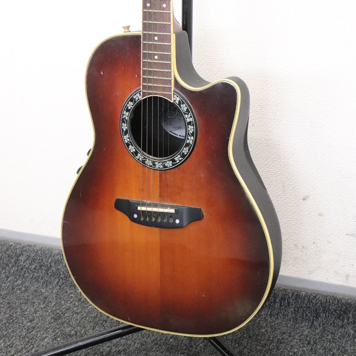 20FOO Morris TORNADO Z2 ZⅡ エレアコギター ケース付 日本製