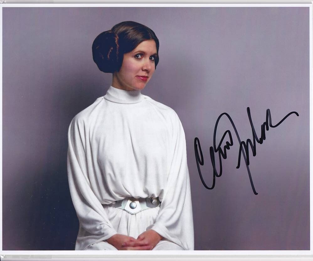 新品】□キャリー・フィッシャー☆スターウォーズ☆レイア姫☆大判☆4