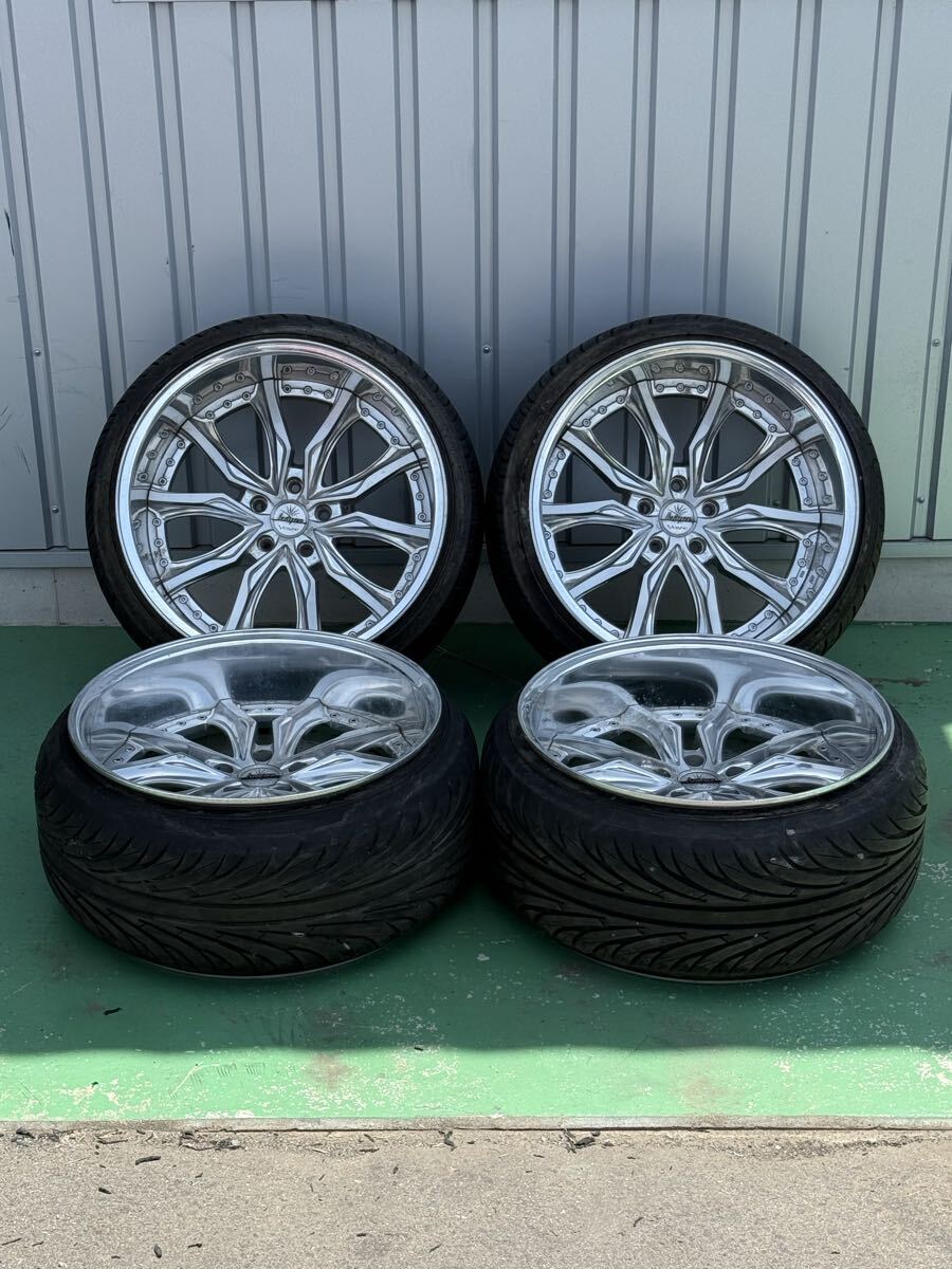 Weds Kranze バズレイア クレンツェ 19インチ 4本 8J5HPCD114.3+38