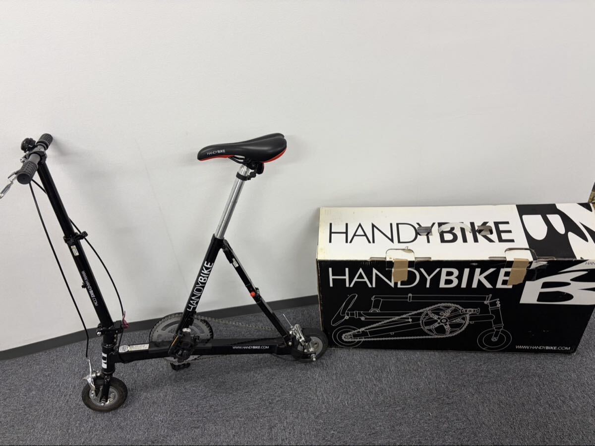 中古】極上美品 HANDY BIKE 8 ハンディバイク レッドカラー 8インチ