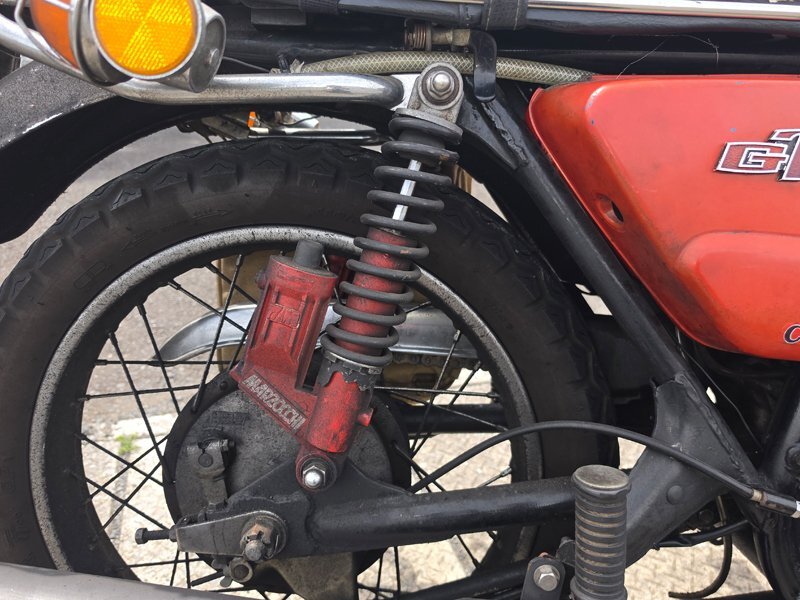 中古】マルゾッキ リアサス 340mm z1 z2 z400fx ゼファー400 ゼファーχ