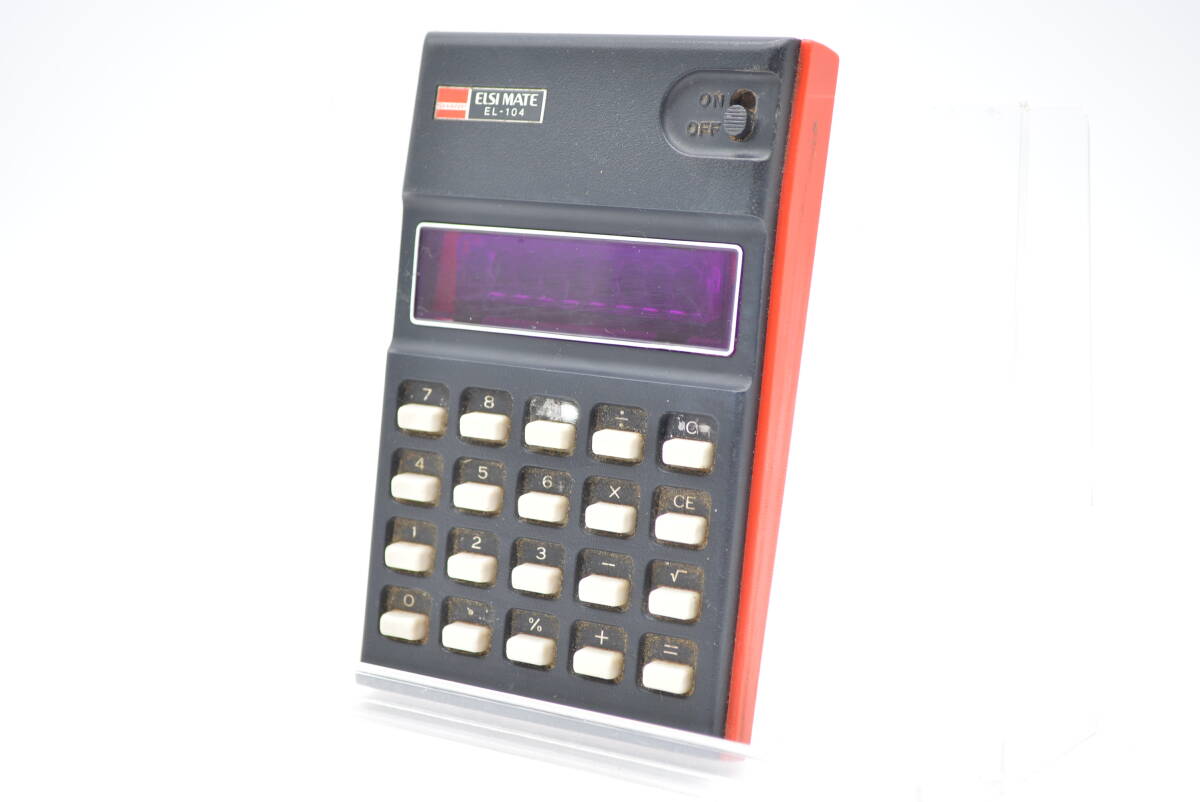 中古】SHARP 電卓 ELSI MATE EL-307 エルシーメイト シャープ 昭和