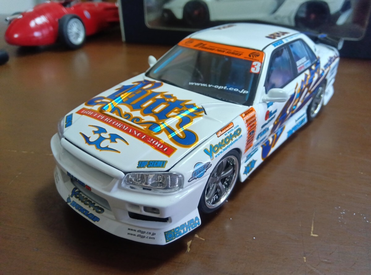 中古】1/64 ホットワークス ブリッツ スカイライン ER34 K5-660R 仕様