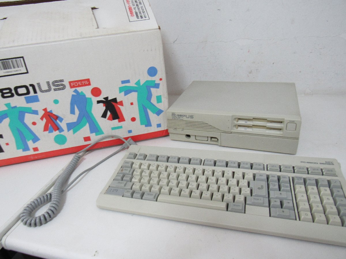 D7188/希少/昭和レトロ/パソコン/PC-9801CV/動作品/マニュアル