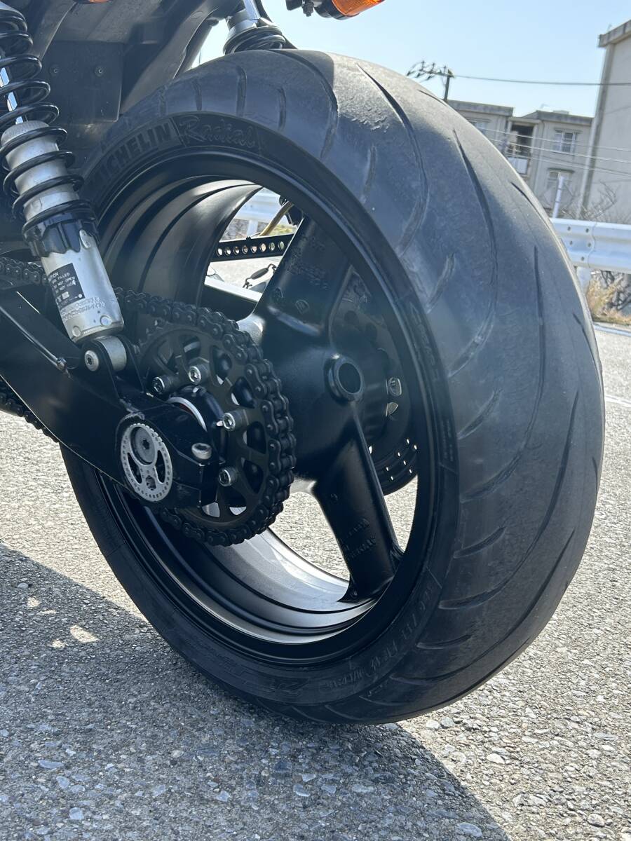 ZRX400用ZRX1200流用ワイドリアホイールの落札情報詳細 - Yahoo