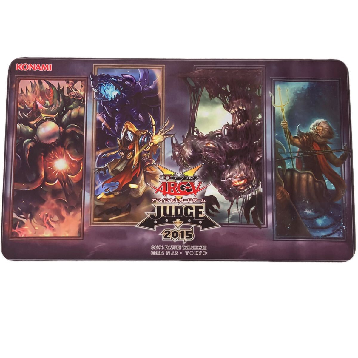 新品】【プレイマット】遊戯王 アークファイブ ARC-V 柊柚子&セレナ&黒