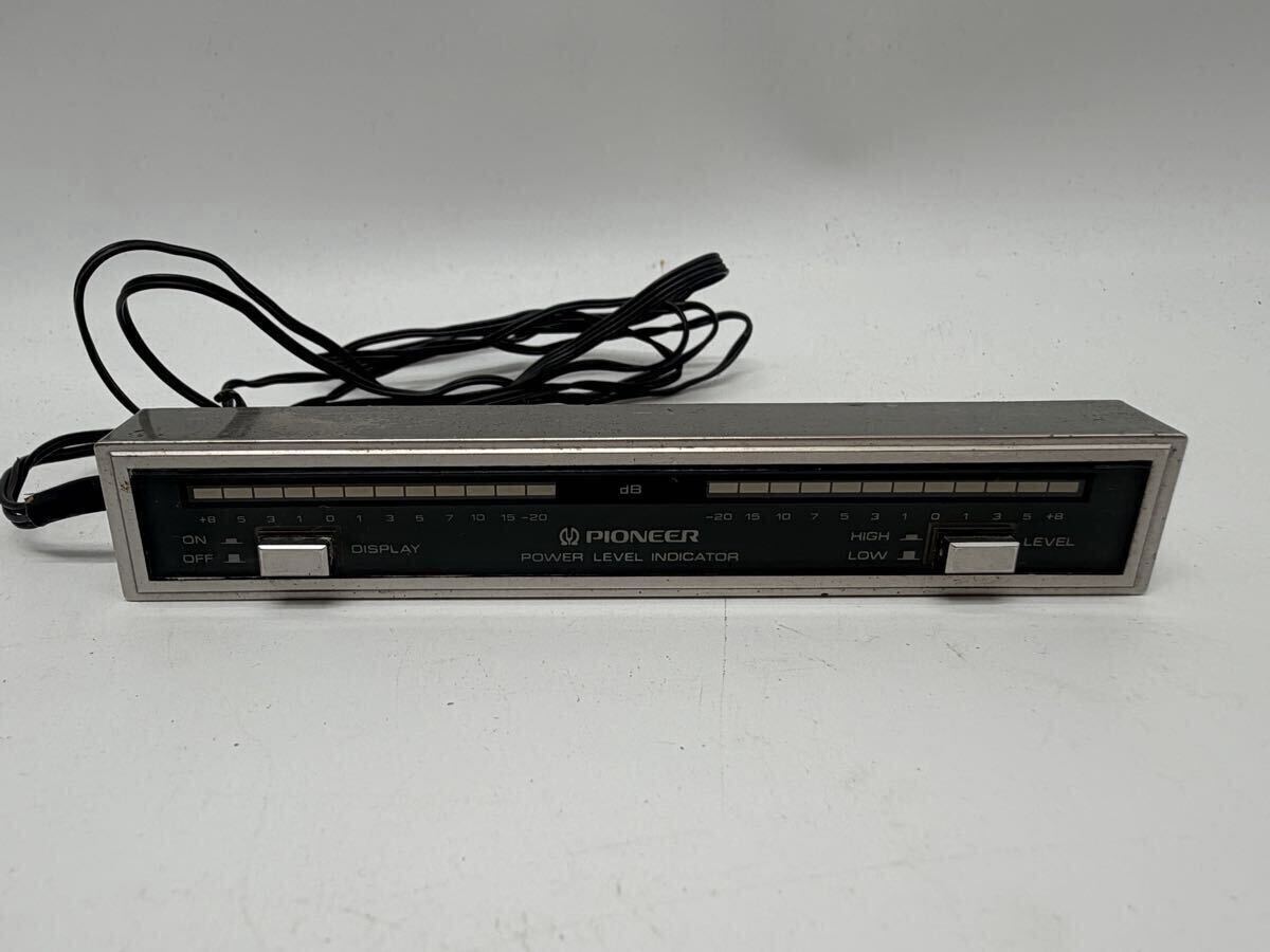 PIONEER POWER LEVEL INDICATOR ☆Pioneerロゴ位置のむぎ球を3020