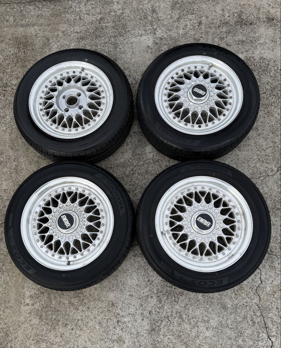 ENKEI エンケイ RPF1 15インチ 7J +35 4穴 PCD100 195/55R15付 4本