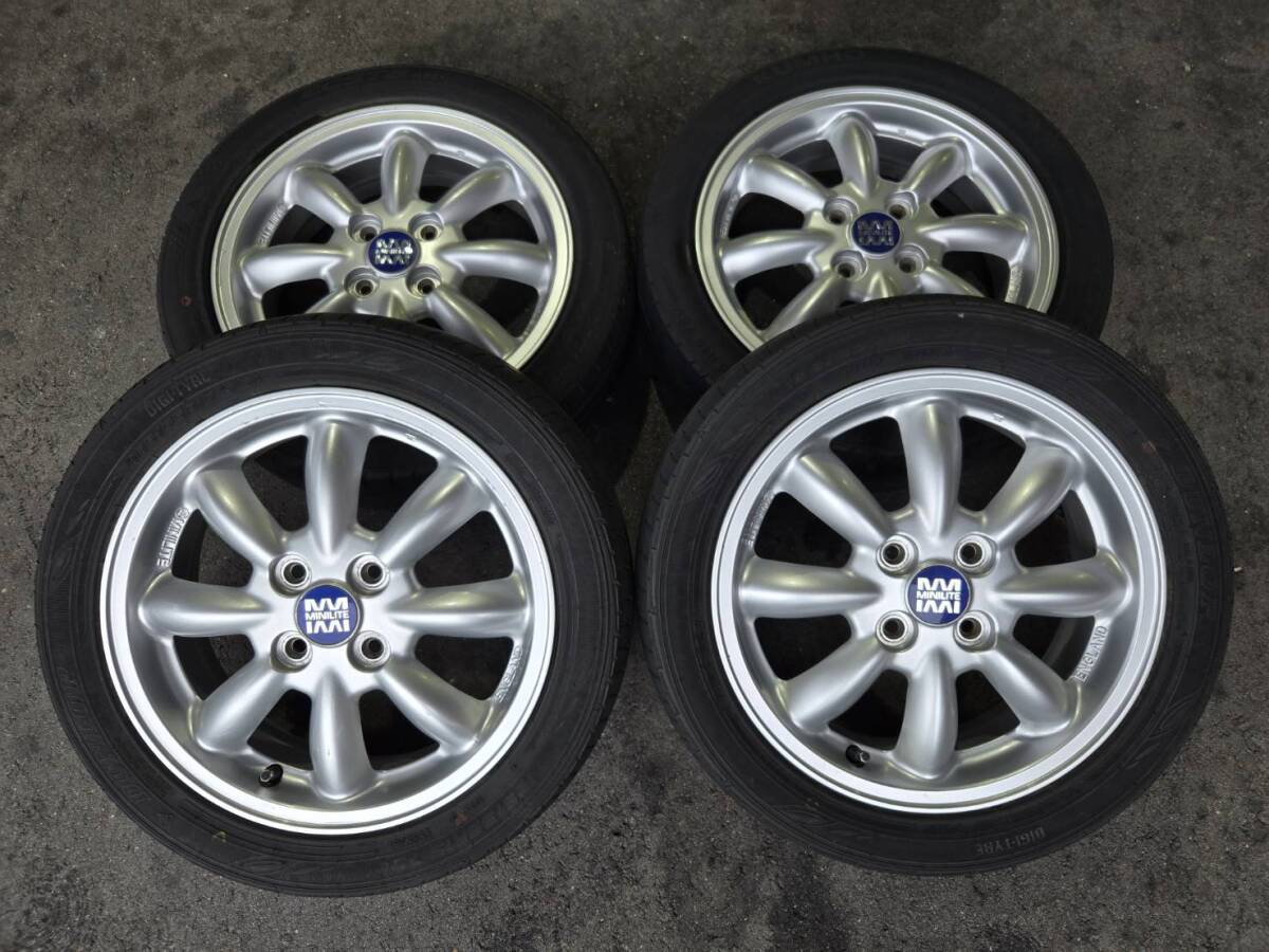 □ ダイハツ純正 ミニライト MINILITE 13×4.00B 40 4H-100 13インチ