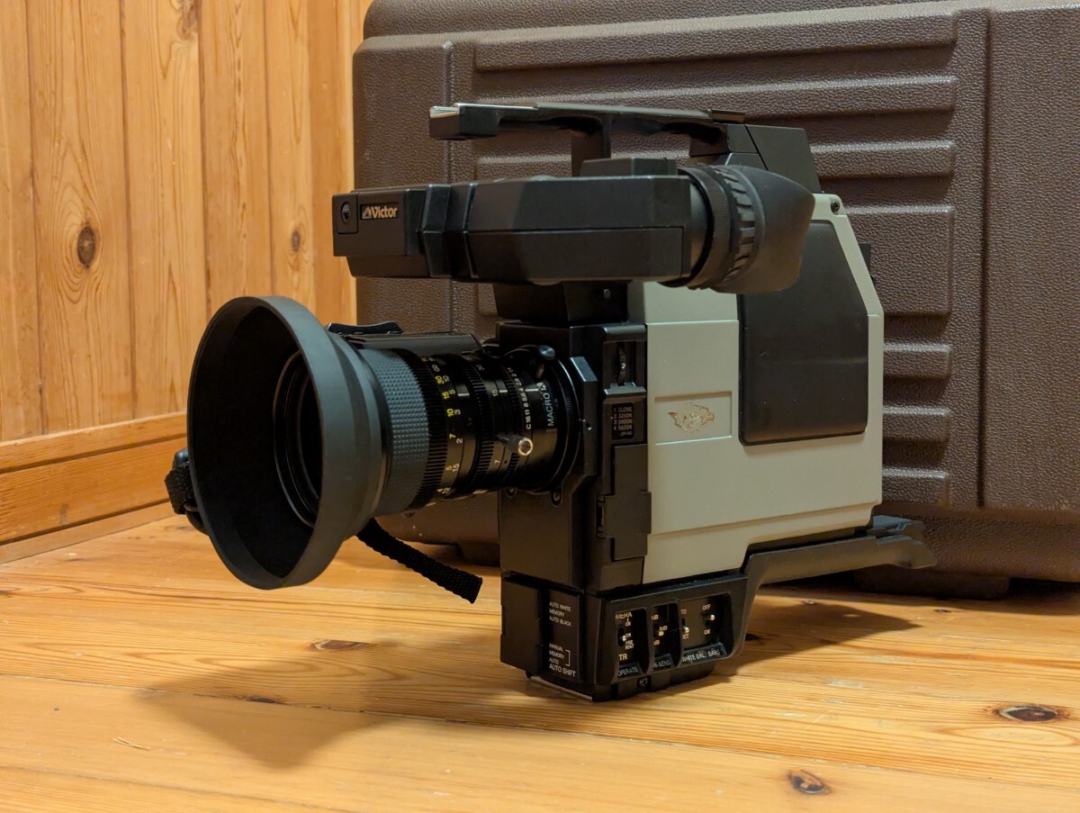 ビクターカラービデオカメラ GX-V3 GX-V6 GX-V7 カタログ 昭和54年の