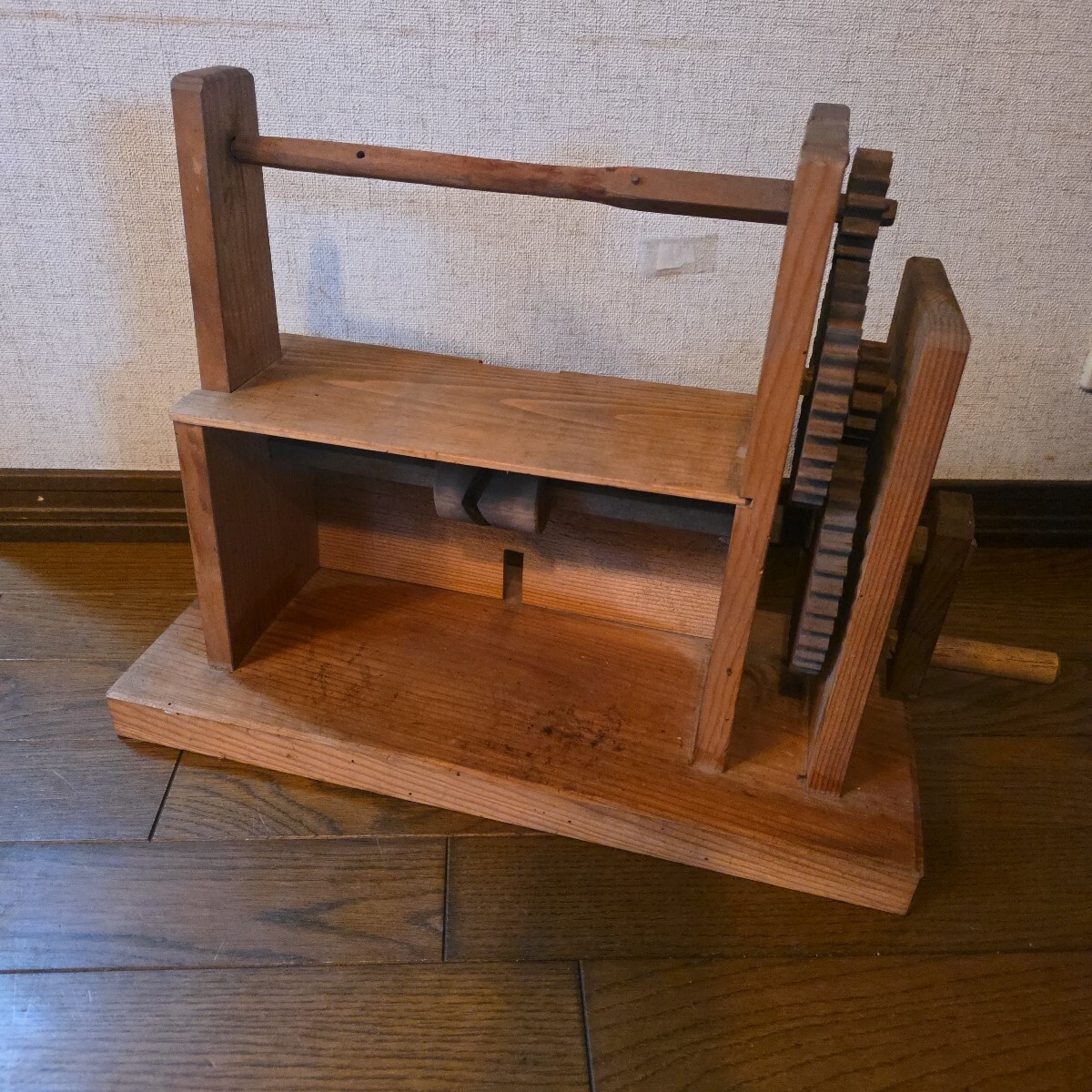 中古☆綛上げ機/かせあげ/12個/機織り/手織り/糸繰り道具/紬の落札情報