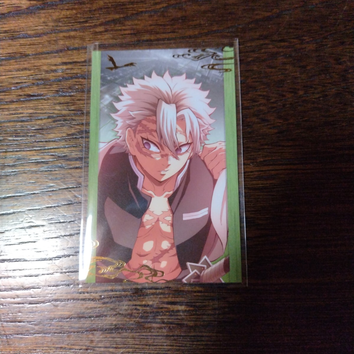 新品】湊あくあ イラストランダム色紙 箔押し複製サイン入り 湊あくあ