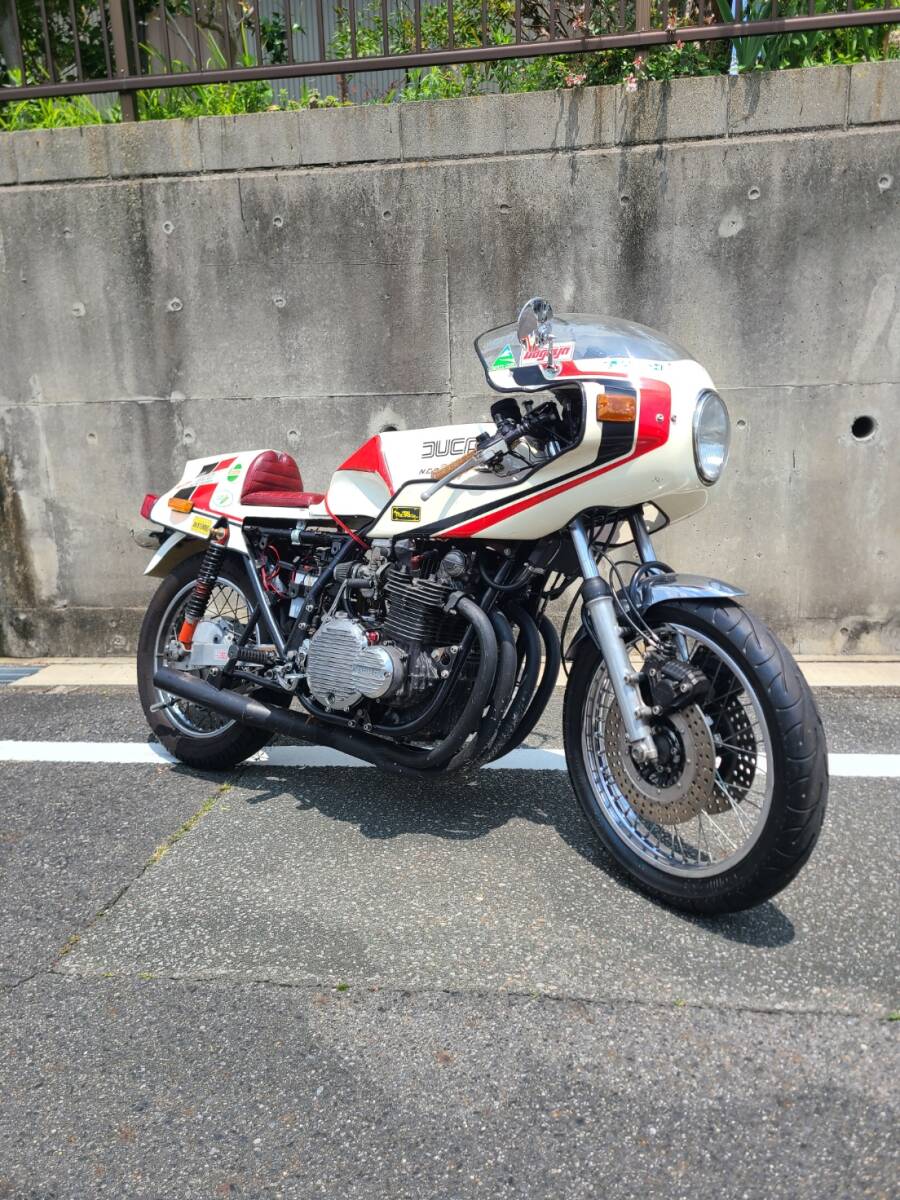 中古】z1 z2 コミネ 外装セット シートベース付き カフェレーサー 三和