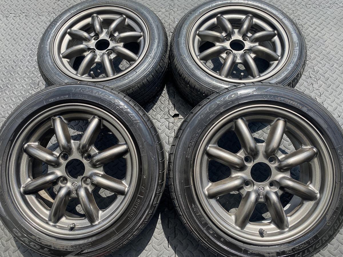 超美品! スズキ アルト ターボRS 純正 エンケイ 軽量 ホイール BS