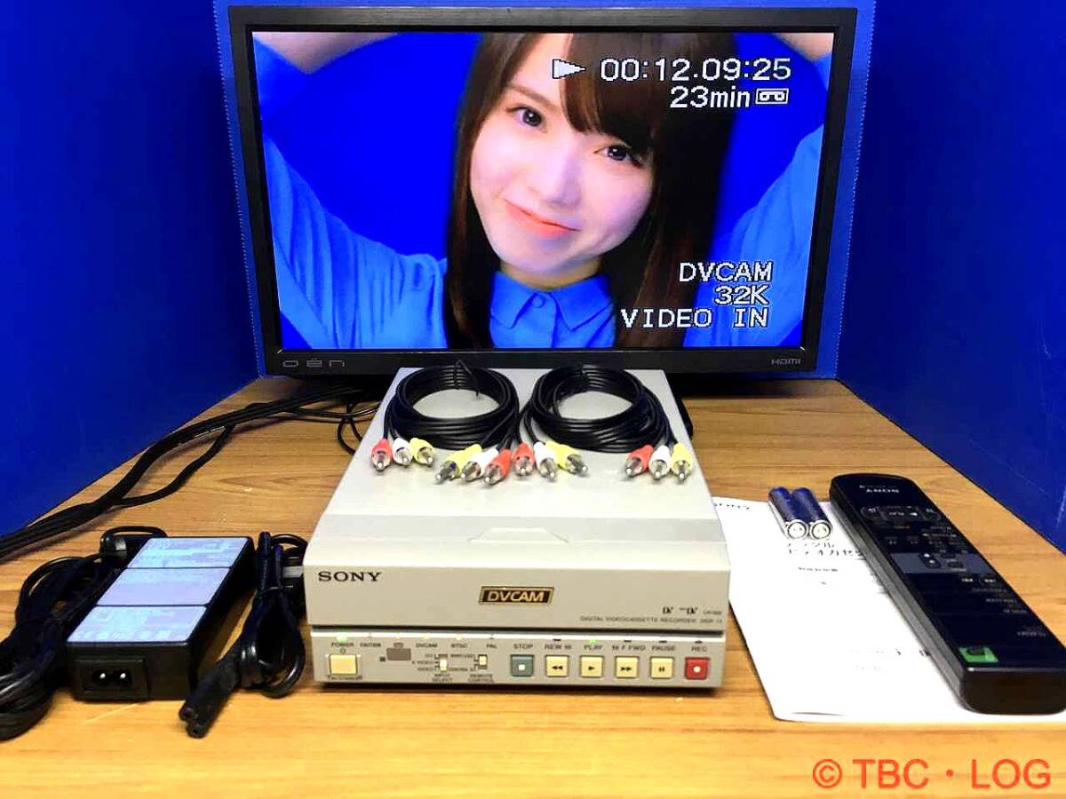 SONY WV-DR7 MiniDV / DV / VHS / S-VHS ダブルビデオデッキ □ 動作
