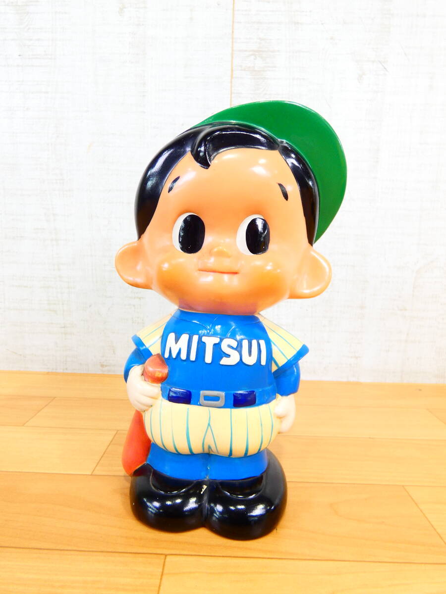 昭和レトロ 三和銀行 ワンサくん ソフビ 人形 貯金箱 フィギュア 手塚