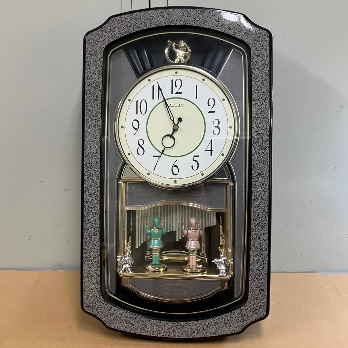 e40 必見 ! 中古品 現状品 SEIKO セイコー からくり時計 Marionne