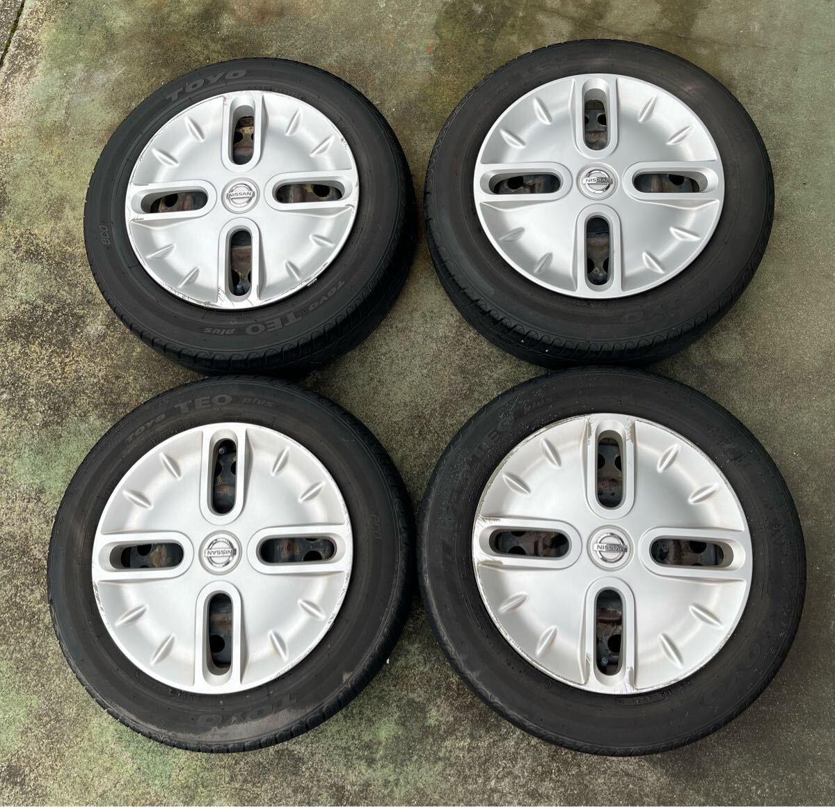 ホンダ純正 鉄ホイール シティ 13×5J +40☆4本セット☆スチール