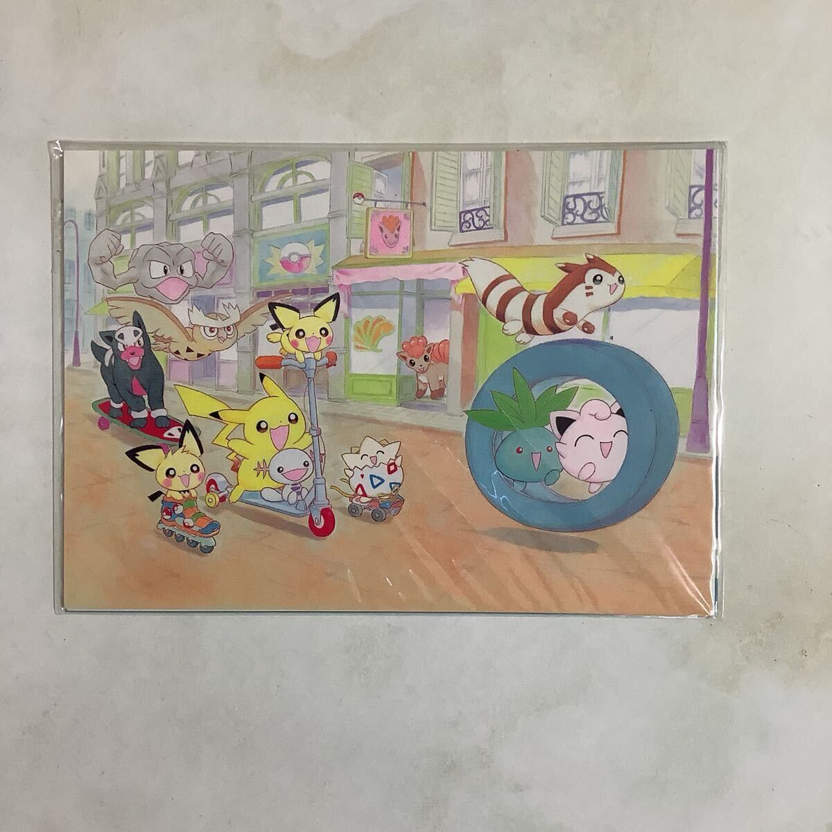 ポケモン ポストカード 5枚セット ふくやまけいこ作の落札情報詳細