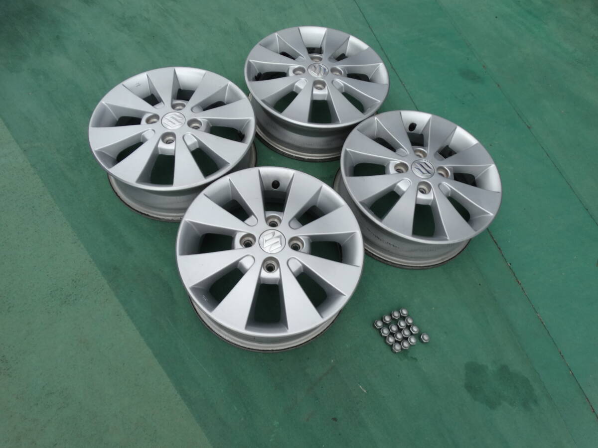 2017年製造 ダンロップ バリ山 165/55R14 MRワゴン Wit スズキ 純正