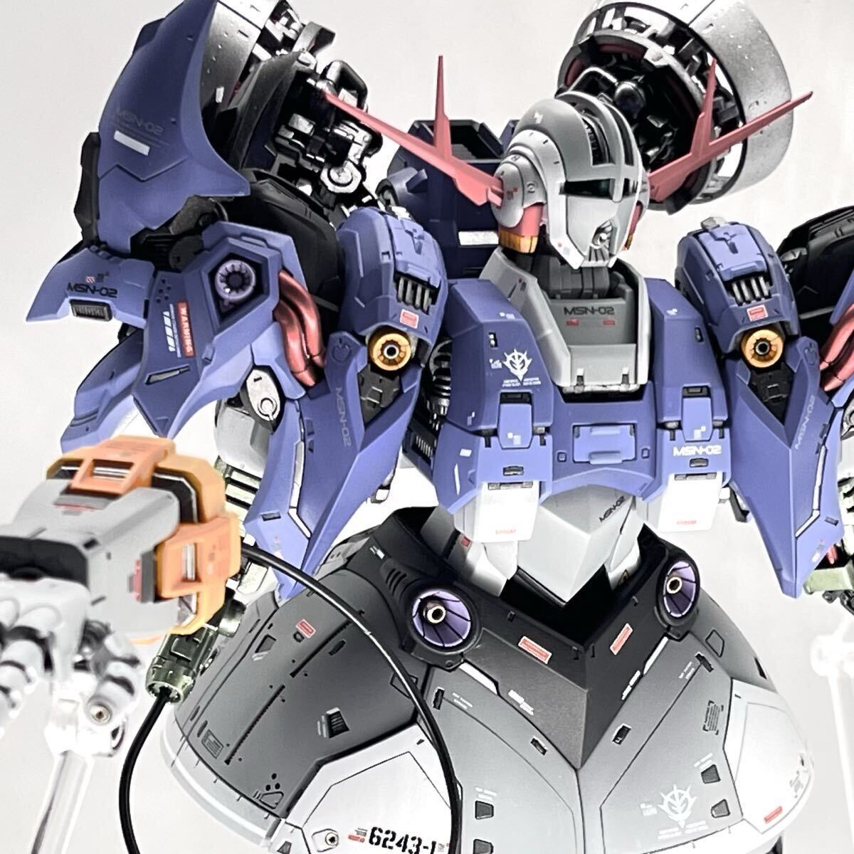 パーフェクトジオング 改造品 塗装済み ガンダムコンバージ 食玩の落札