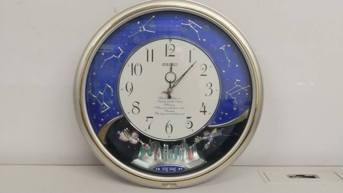 SEIKO セイコー からくり時計 AM610 G zig zag ジグザグ メロディ 10曲