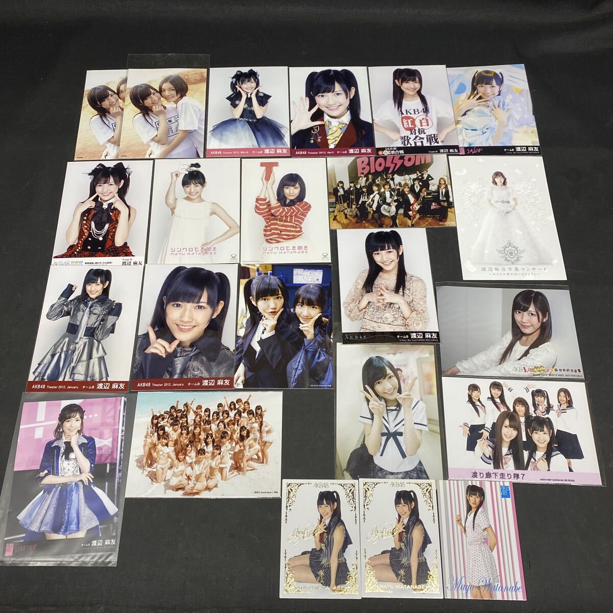レア】元AKB48 渡辺麻友 ☆2009.July 7月 3種コンプ☆月別 劇場