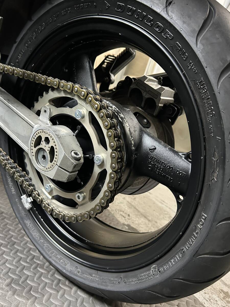 ZRX400用ZRX1200流用ワイドリアホイールの落札情報詳細 - Yahoo