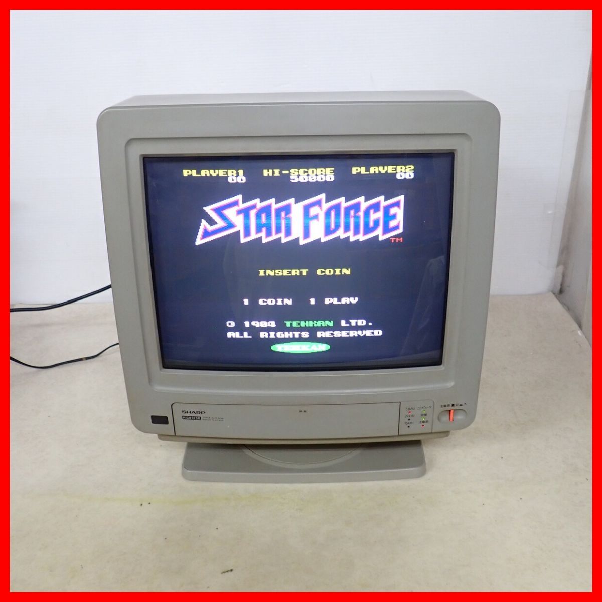 中古】SHARP/シャープ DVDカラオケブラウン管テレビ DV-14K100 B-321の