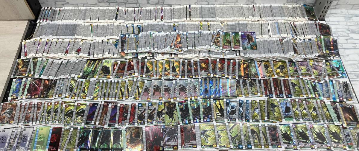 【約300枚】ムシキングカード　まとめ売り 甲虫王者ムシキング トレーディングカード 当時物 引退品 大量まとめ
