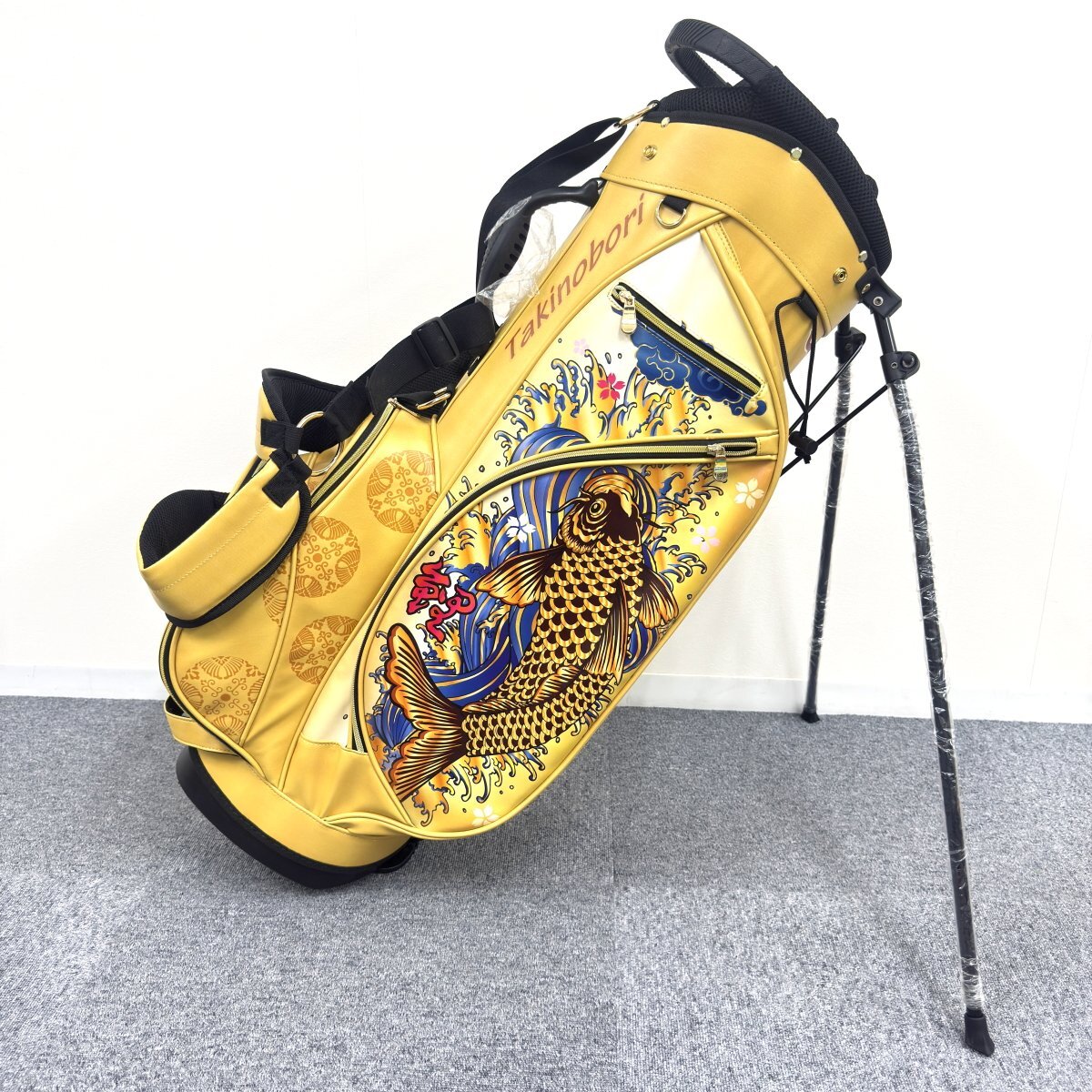 美品 512STYLE ビクトリアG&F PRO仕様 キャディーバッグ 10型 512 STYLE 株式会社 ビクトリアG&F オリジナルブランド キャディバッグ
