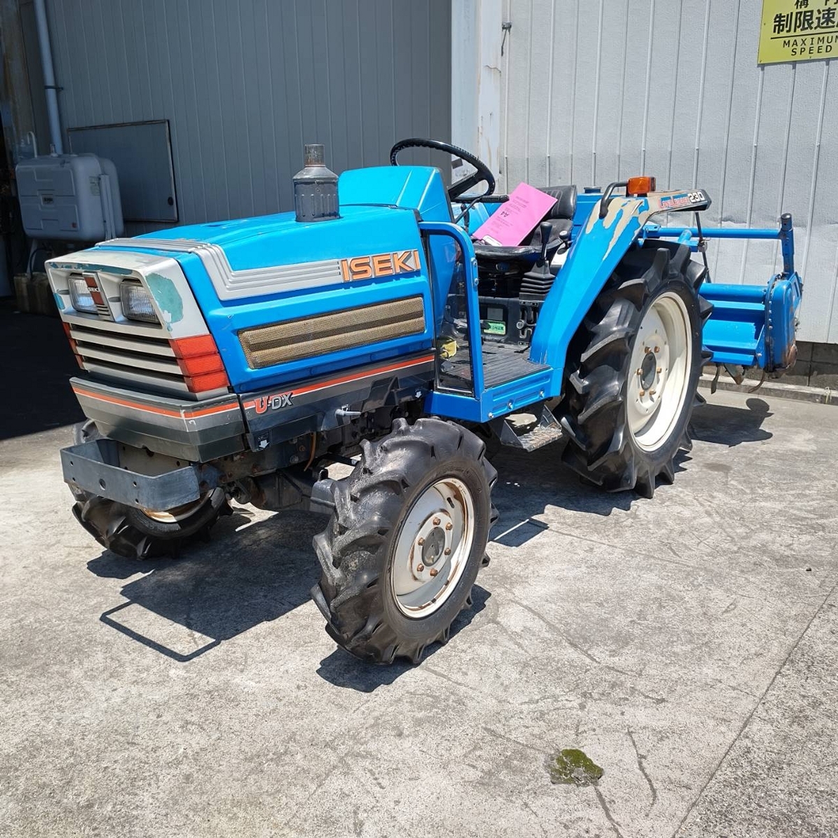 中古】イセキ・トラクター.ランドリーダー227/4WDの落札情報詳細