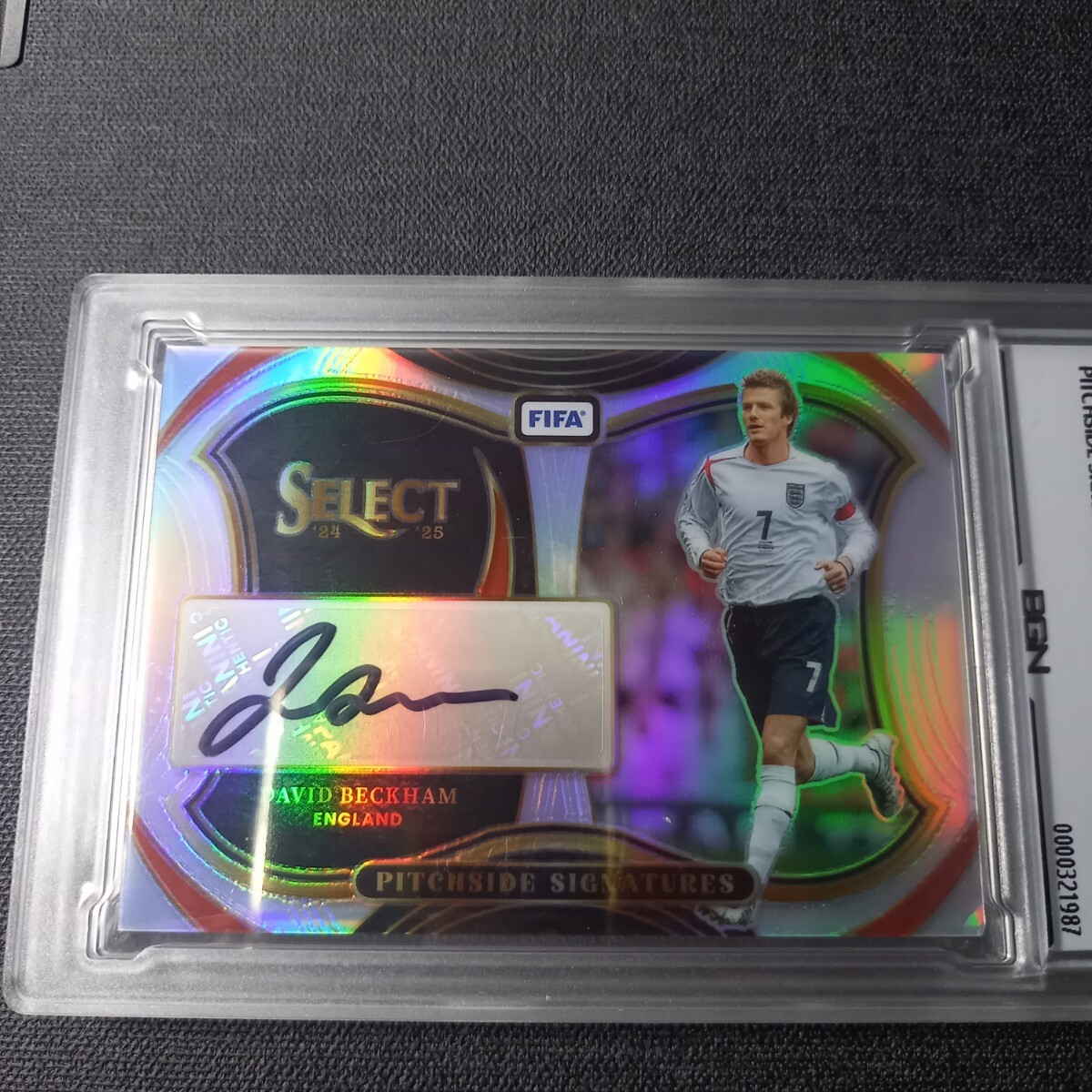 新品】1of1 デビッド ベッカム 直筆auto サインカード david beckham 1