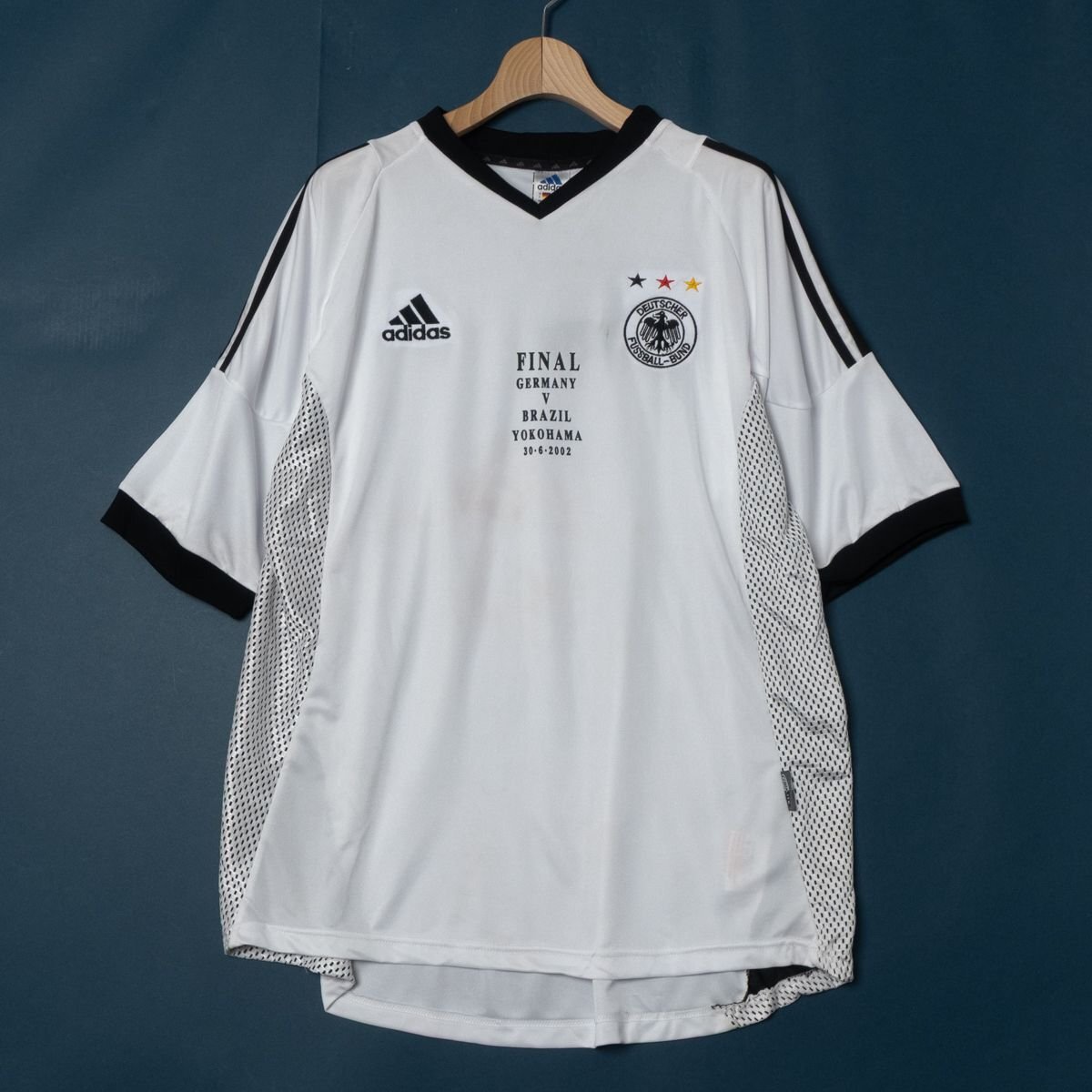 新品】選手用 フランス代表ジダン ワールドカップ決勝ユニフォーム