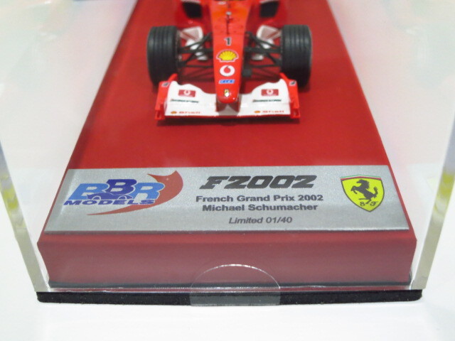 □ホットウィール 1/18 フェラーリ F2002 ミハエル シューマッハ