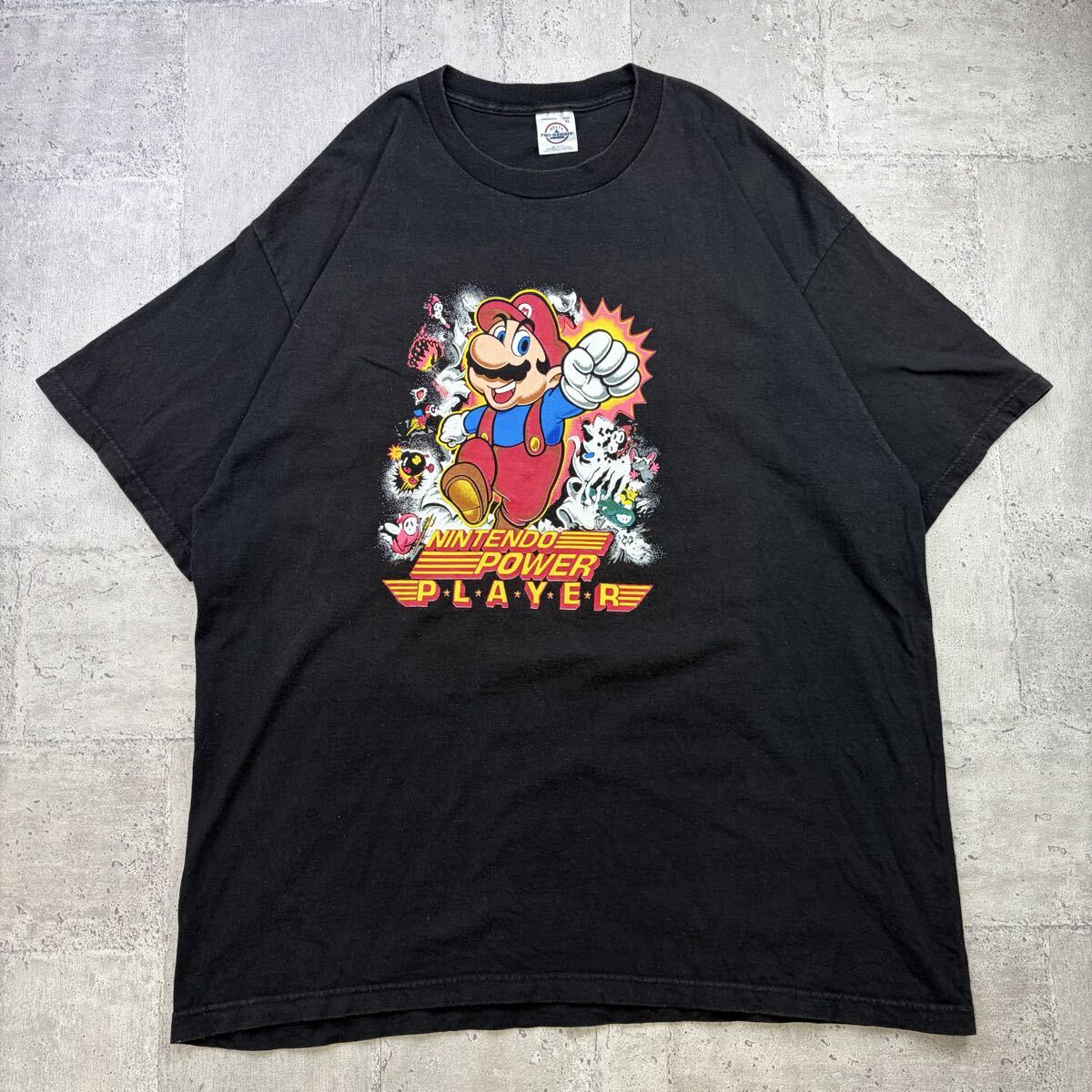 任天堂 ロゴ Tシャツ XL 赤 NINTENDO USA 古着 2002の落札情報詳細